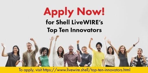 Shell LiveWIRE Top Ten Innovators Competition 2022