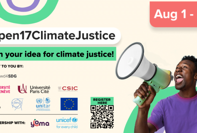 Open17 Challenge on Climate Justice - Funding available 2022