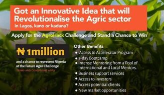 2022 AgroHack Challenge upto 1m Naira in funding