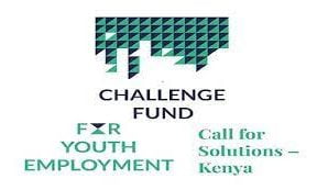 Challenge Fund For Youth Employment (CFYE) Call For Solutions In Kenya 2022