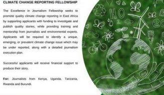 GSMC Climate Change Reporting Fellowship program 2022