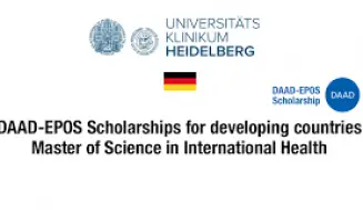 DAAD Masters of Science in International Health Scholarships Programme 2022