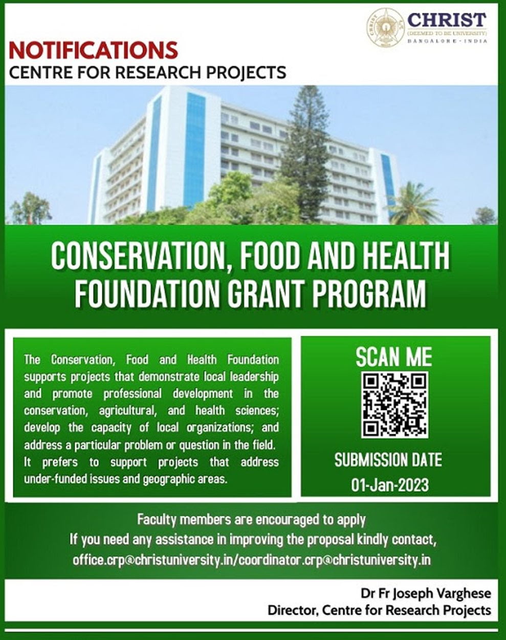 The Conservation Food And Health Foundation Grants 4021