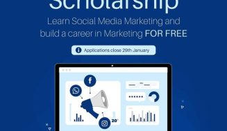 Scholarships for young Africans in social media marketing that are meta/aggressive for good