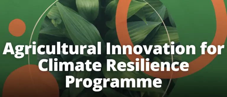 Agricultural Innovation for Climate Resilience Program 2023