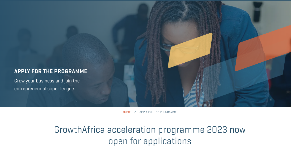 GrowthAfrica Acceleration programmm 2023