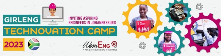 High school girls can attend the 2023 WomEng GirlEng Technovation Camp