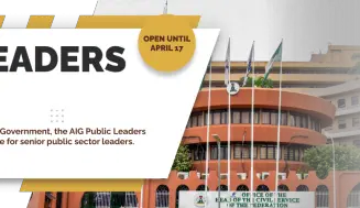 AIG Public Leaders Programme 2023