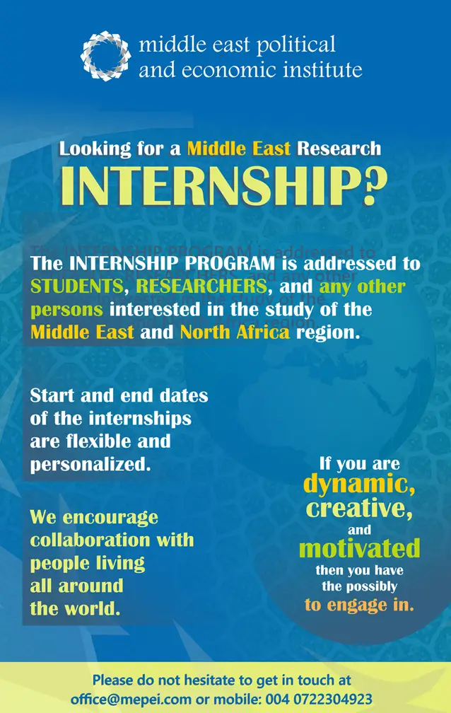 Internships with the Middle East Program 2023 At Wilson Center