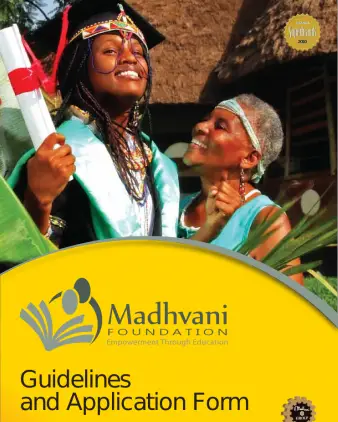 The Madhavani Foundation Scholarship Programme 2023