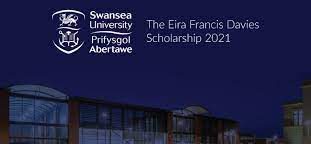 Scholarship for Eira Francis Davies at Swansea University