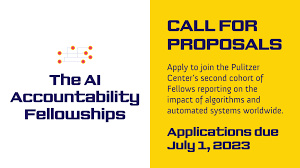 Fellowships for AI Accountability at the Pulitzer Center in 2023–2024