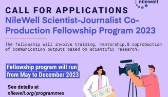 Fellowship Program for NileWell Scientist-Journalist Co-Production in 2023