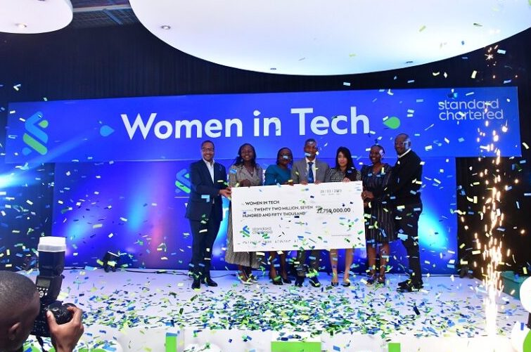 Standard Chartered Women in Technology Incubator – Kenya 2023 (KES 1,000,000 equity-free grant)
