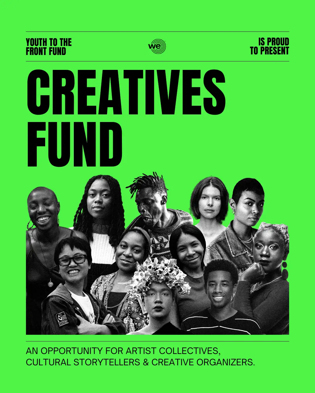 Applications Invited for Youth To The Front Fund’s Creatives Fund 2023