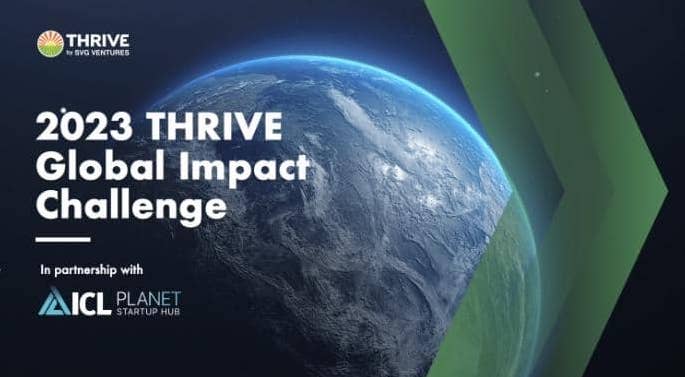 Call for Startups- 2023 THRIVE Global Impact Challenge (upto $ 1 million), Awards fro african entrepreneurs, Opportunities for Africans