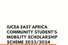 iUCEA East Africa Community Student Mobility Scholarship scheme