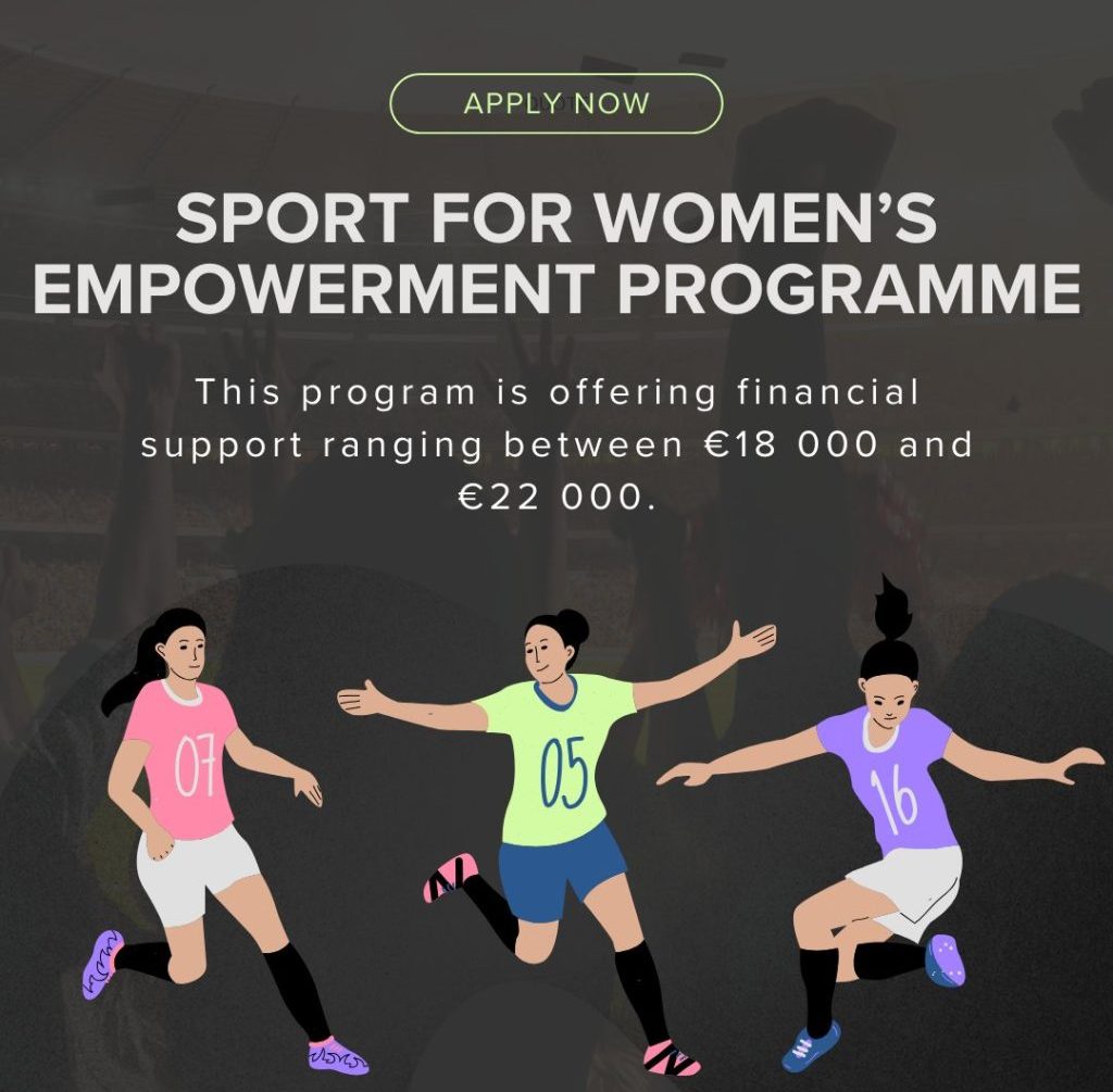 Applications Invited for Sport for Women’s Empowerment Programme, Opportunities for Women in Sports, Grants for women