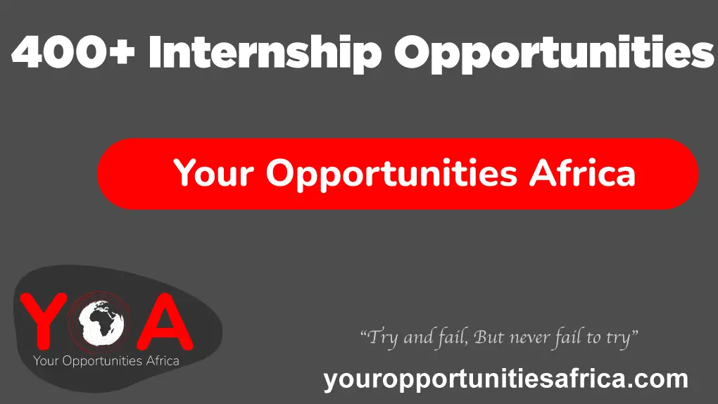 400 Internship Opportunities for Young Africans 2024